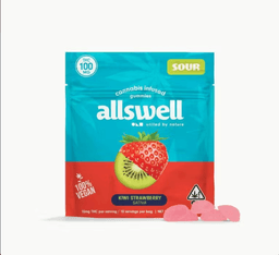 Gummies-Allswell-Strawberry Kiwi 10pk Gummies-image-1