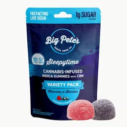 Gummies-Big Pete's Treats-Cherries & Berries Live Rosin 2:1 CBN Gummies-image-1