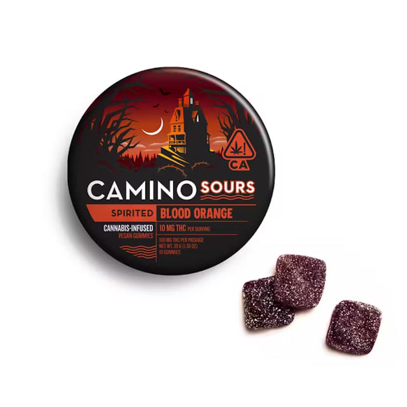 Gummies-Camino-Spirited Blood Orange Sour Gummies