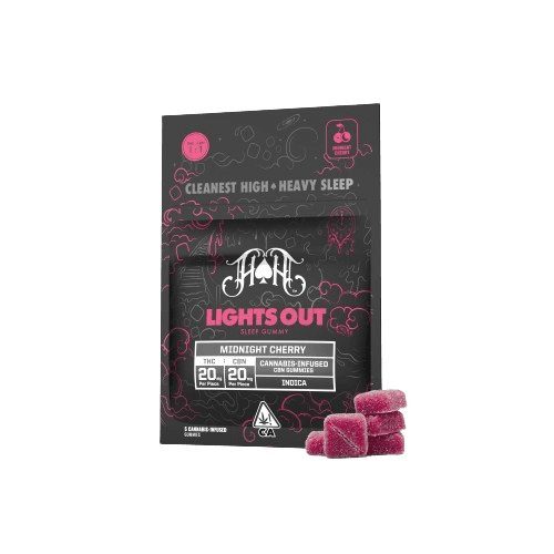 Gummies-Heavy Hitters-Lights Out 1:1 THC CBN