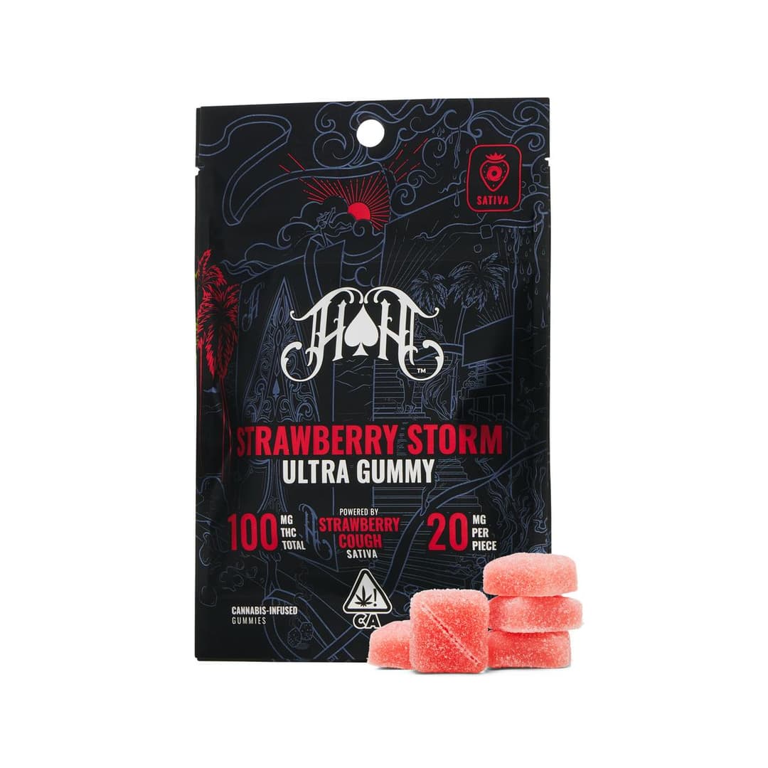 Gummies-Heavy Hitters-Strawberry Storm