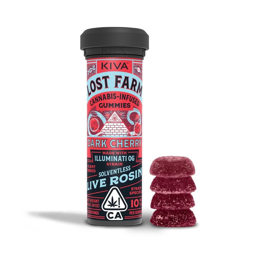 Dark Cherry Live Rosin Gummies