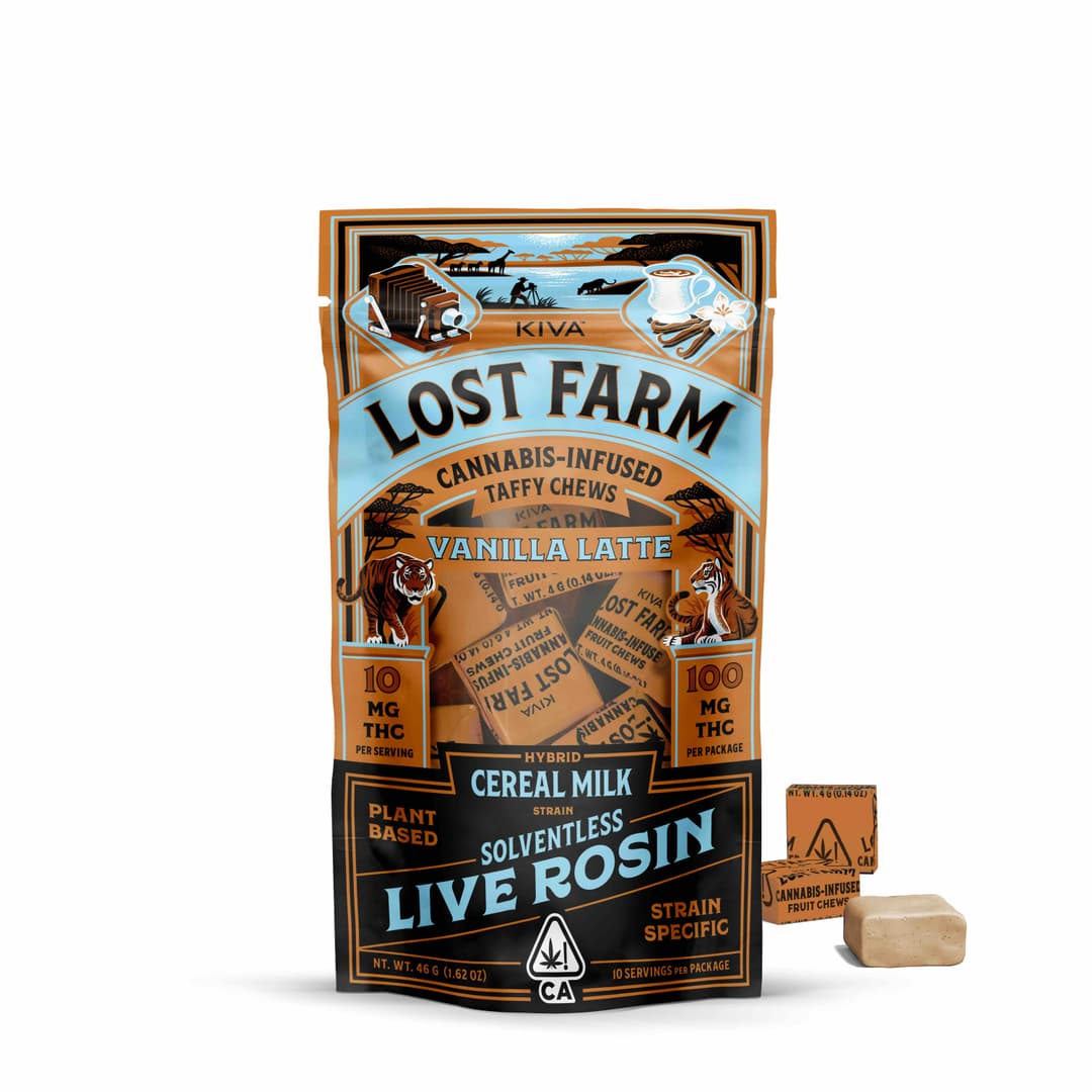 Gummies-Lost Farm-Vanilla Latte x Cereal Milk Live Rosin Gummies