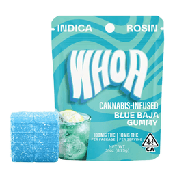 Gummies-Whoa -Blue Baja Rosin Gummy Bite-image-1