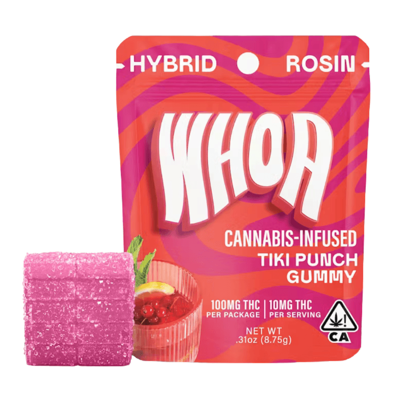 Gummies-Whoa -Tiki Punch Rosin Gummy Bite