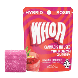 Gummies-Whoa -Tiki Punch Rosin Gummy Bite-image-1