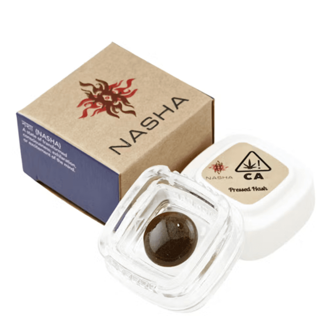 Hash-Nasha-Strawberry Bomb Pressed Hash