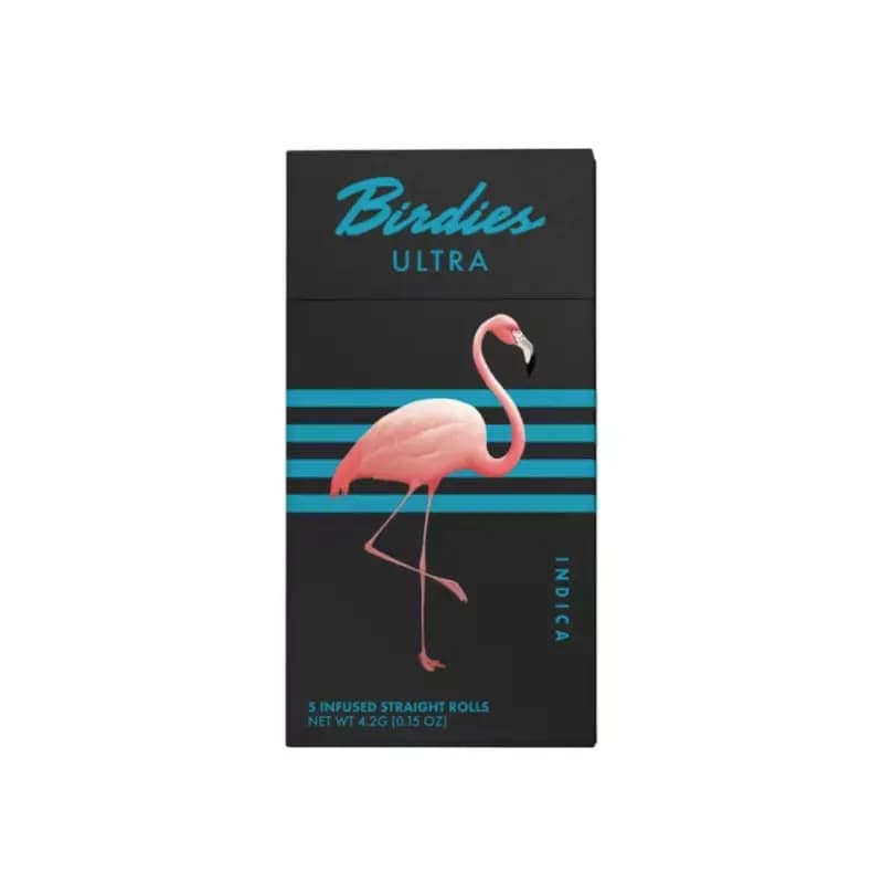 Infused Pre-Roll Pack-Birdies-Indica Ultra Diamond Infused 3-Pack