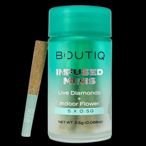 Infused Pre-Roll Pack-Boutiq-Fruit Stripe Infused 5pk 0.5g