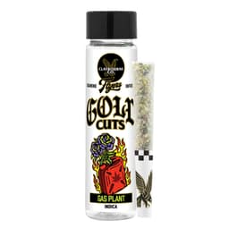 Infused Pre-Roll Pack-Claybourne Co.-Gas Plant Gold Cuts Flyers 0.5G 2-Pack-image-1