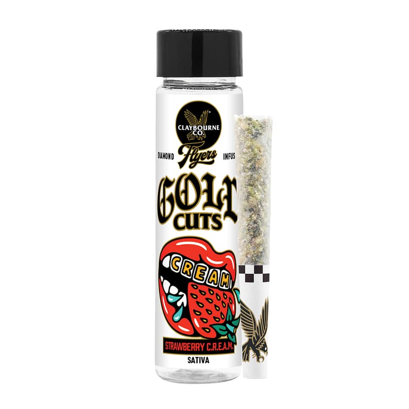 Strawberry C.R.E.A.M Gold Cuts Flyers 0.5G 2-Pack