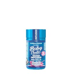 Infused Pre-Roll Pack-Jeeter-Durban Poison Quad Infused 0.5g 5-Pack-image-1