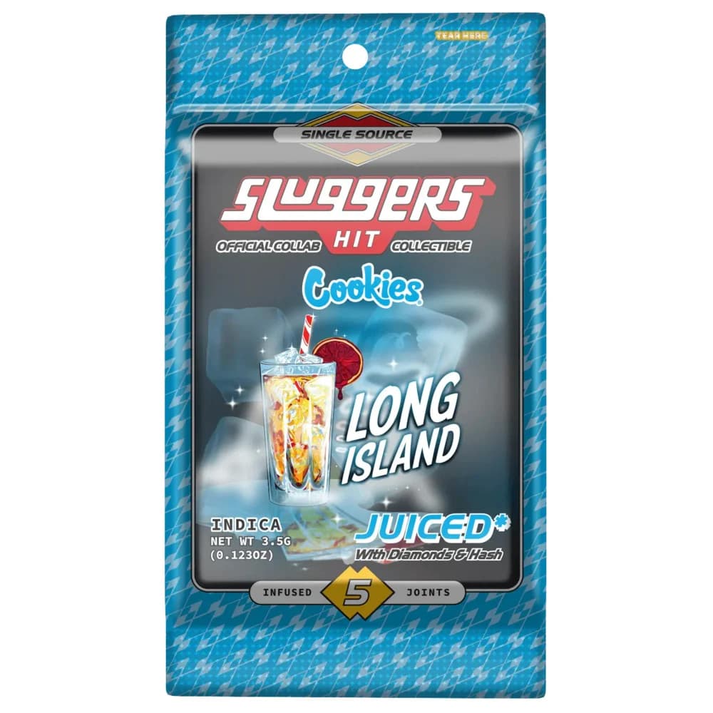 Infused Pre-Roll Pack-Sluggers Hit-Long Island 0.7g 5-Pack