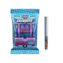 Infused Pre-Roll Pack-Sluggers Hit-Baby Griselda Diamond Edition 0.7g 5-Pack-image-1