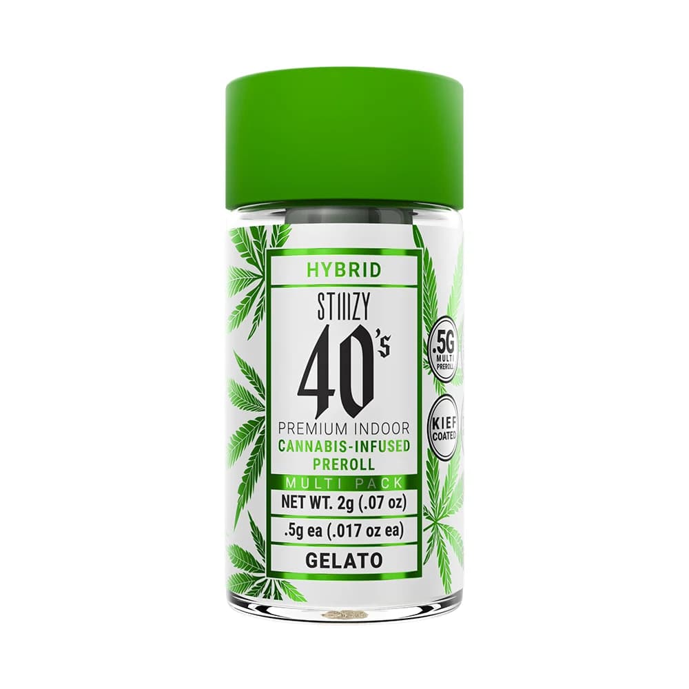 Infused Pre-Roll Pack-STIIIZY-Gelato 40's Mini Infused Prerolls 0.5 5pk