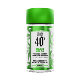 Infused Pre-Roll Pack-STIIIZY-Magic Melon 40's Infused 0.5g 5-Pack-image-1