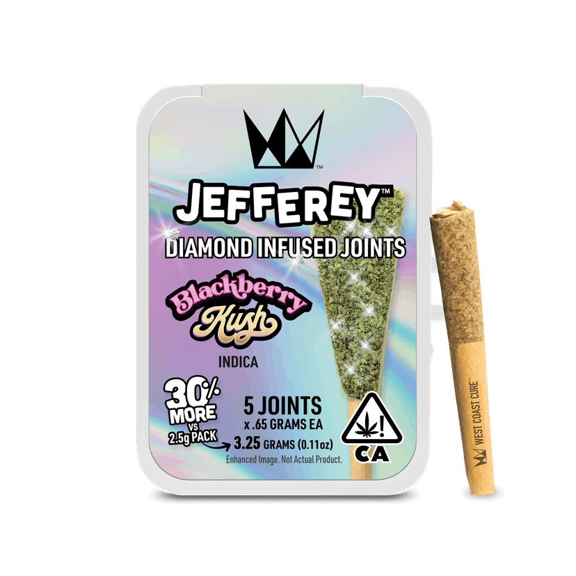 Blackberry Kush Jefferey Infused 0.65g 5-Pack