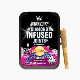 Infused Pre-Roll Pack-West Coast Cure-Dabilicious Infused Jefferey  0.65g 5-Pack-image-1