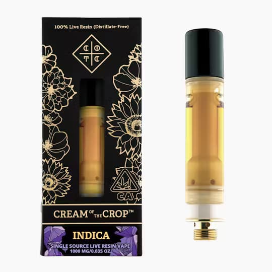 Live Resin Vape-Cream of The Crop-Sweet Larry OG Cartridge