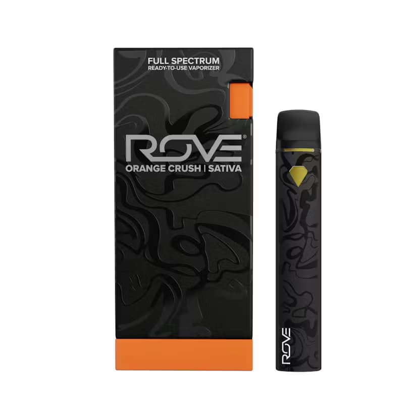 All-in-One-Rove-Orange Crush Melted Diamonds Live Resin Ready-To-Use