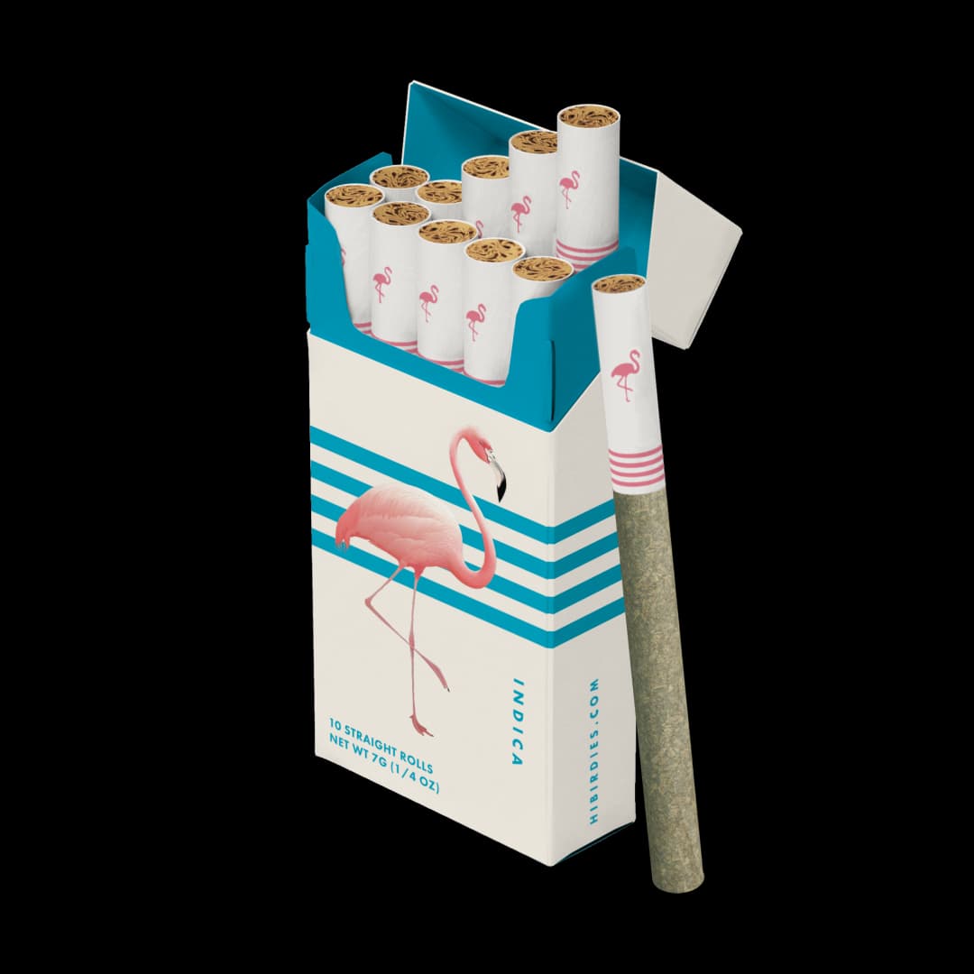 Pre-Roll Pack - Birdies - Indica Classic 0.7g 10-Pack - image-2