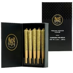 Pre-Roll Pack-Maven Genetics-Orange Bellini 0.5g 5-Pack-image-1