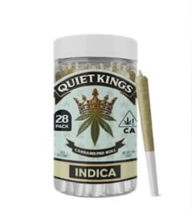 Pre-Roll Pack-Quiet Kings-76 Kush 0.5g 28-Pack