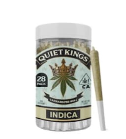 Pre-Roll Pack-Quiet Kings-Platinum Purple Kush 0.5g 28-Pack-image-1