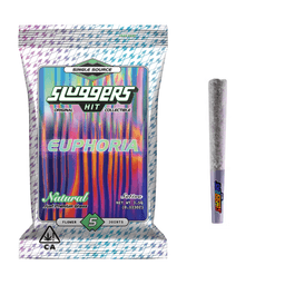 Pre-Roll Pack-Sluggers Hit-Euphoria Naturals 0.7g 5-Pack-image-1