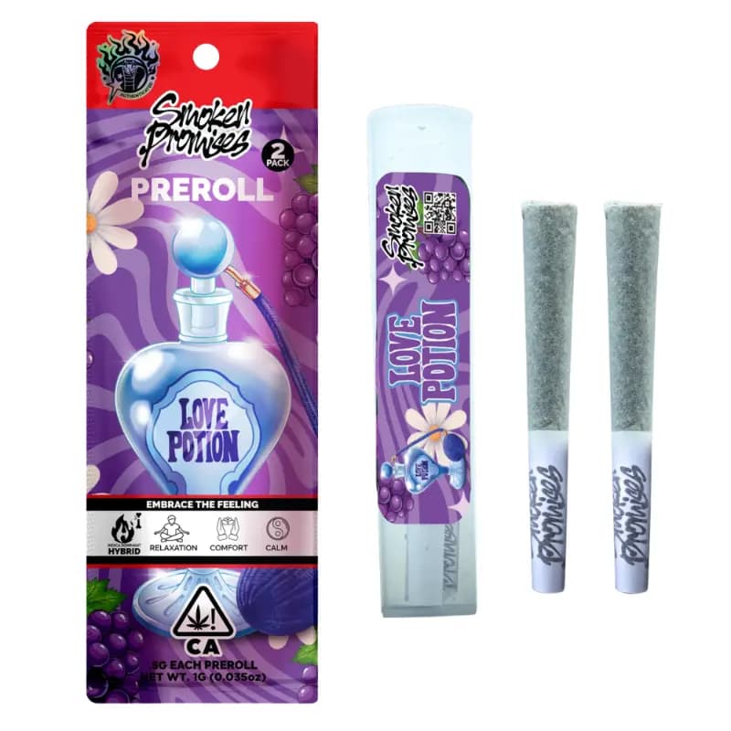 Pre-Roll Pack-Smoken Promises-Love Potion 2-Pack 0.5g