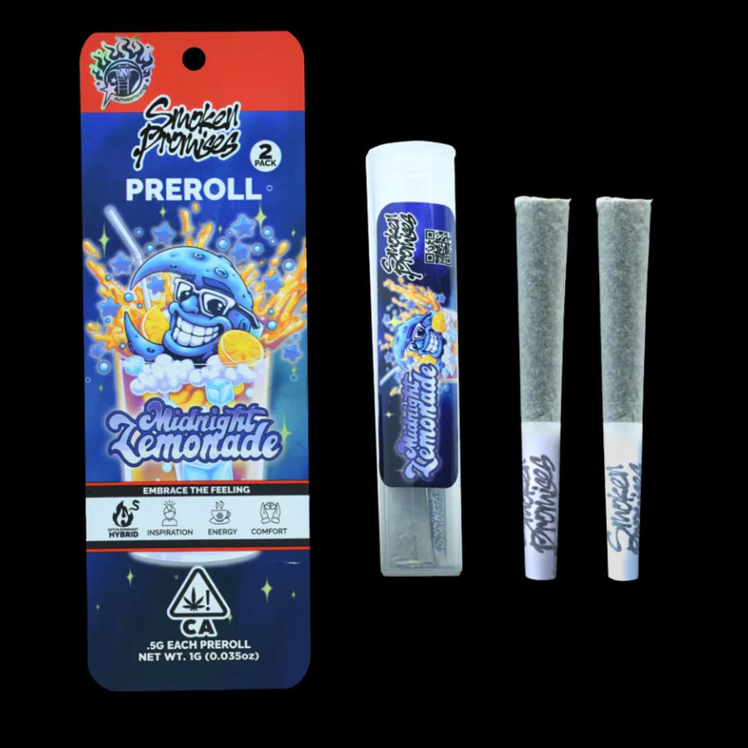 Pre-Roll Pack-Smoken Promises-Midnight Lemonade 2-Pack