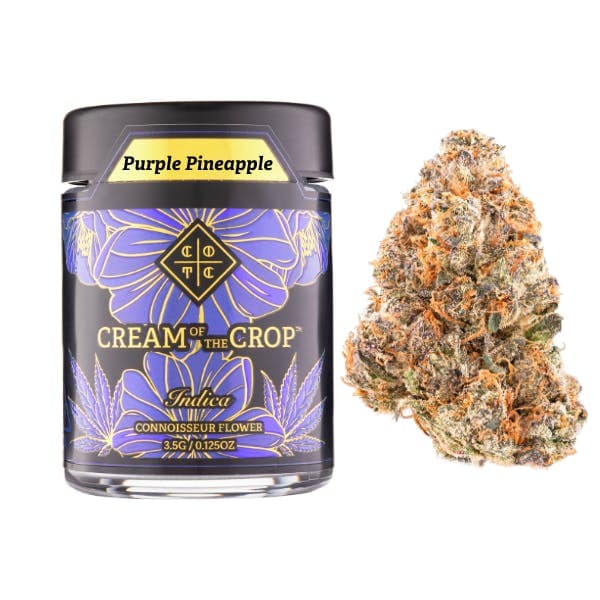 Premium-Cream of The Crop-Purple Pineapple