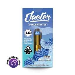 Premium Oil-Jeeter-Blue ZKZ Liquid Diamond Cartridge-image-1