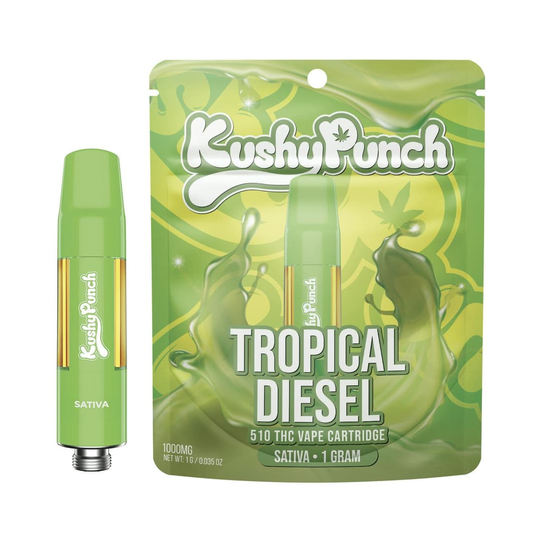 Premium Oil-Kushy Punch-Tropical Diesel Cartridge