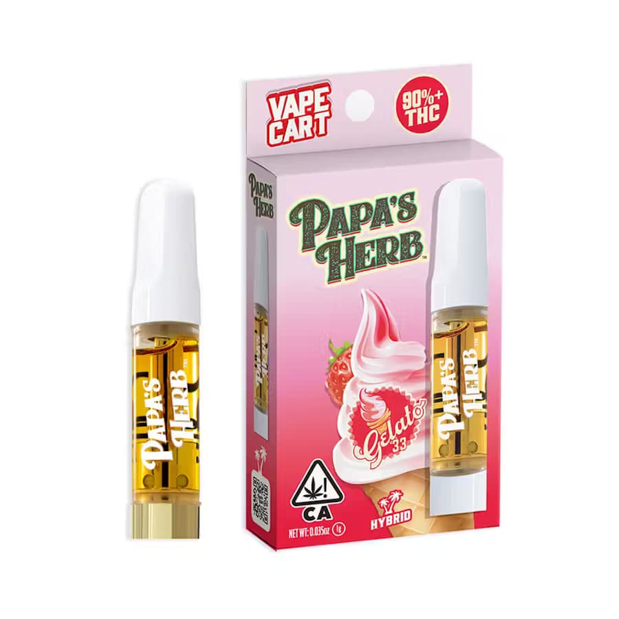 Premium Oil-Papa's Herb-Gelato 33 Cartridge