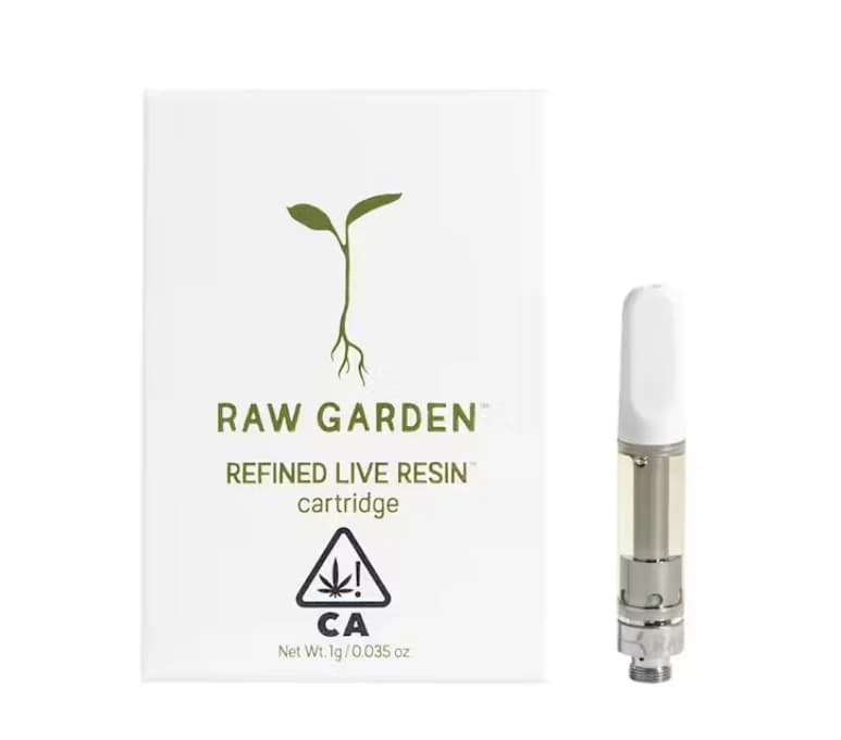 Live Resin Vape-Raw Garden -Raspberry Clouds Live Resin Cartridge
