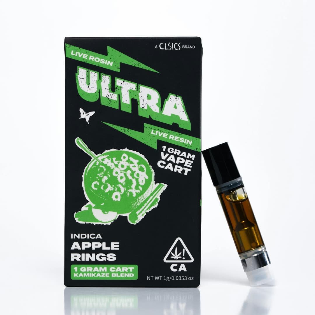 Premium Oil-Ultra-Apple Rings Cartridge