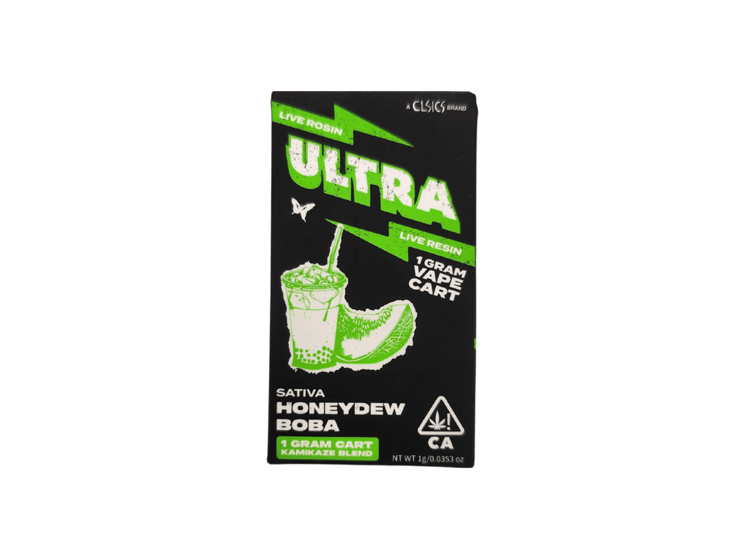 Premium Oil-Ultra-Honeydew Boba Cartridge