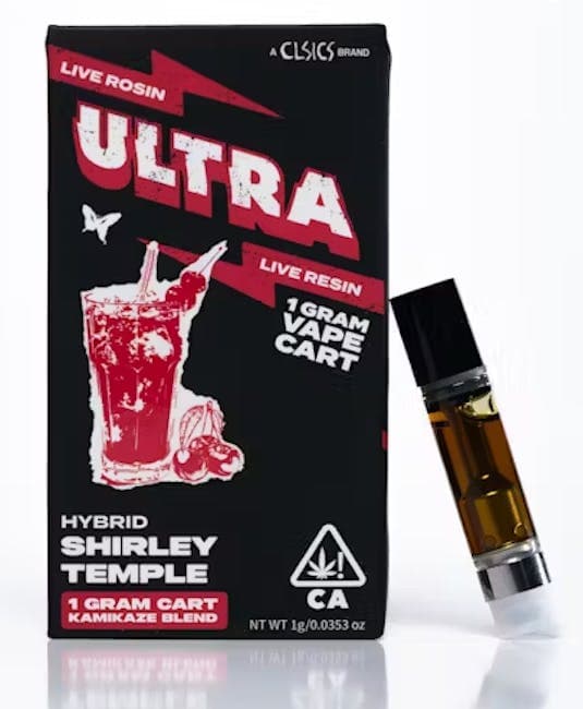 Premium Oil-Ultra-Shirley Temple Cartridge