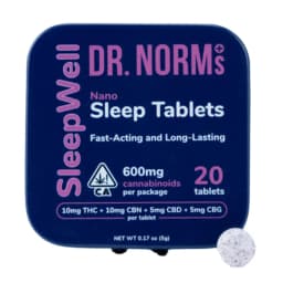 Ratio (CBN/CBD)-DR.Norms-Sleep Well Nano Tablets-image-1
