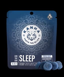 Ratio (CBN/CBD)-Kanha-Marionberry Plum 3:2:1 CBN THC CBD Sleep Gummies-image-1