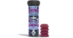 Ratio (CBN/CBD)-Lost Farm-Black Raspberry 2:1 CBN Live Resin Gummies-image-1