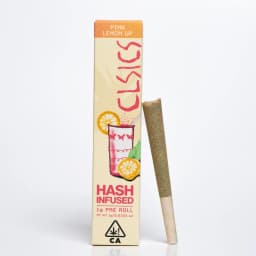 Single Solventless Rosin Pre-Roll-CLSICS-Pink Lemon Up Infused Preroll-image-1