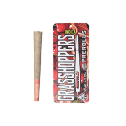Single Infused Pre-Roll-Grasshopper-Cherry Pie Infused Pre-Roll-image-1