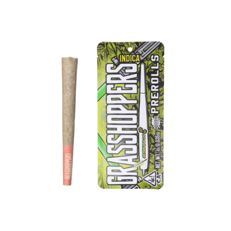 Single Infused Pre-Roll-Grasshopper-Skywalker OG Diamond Infused Pre-Roll