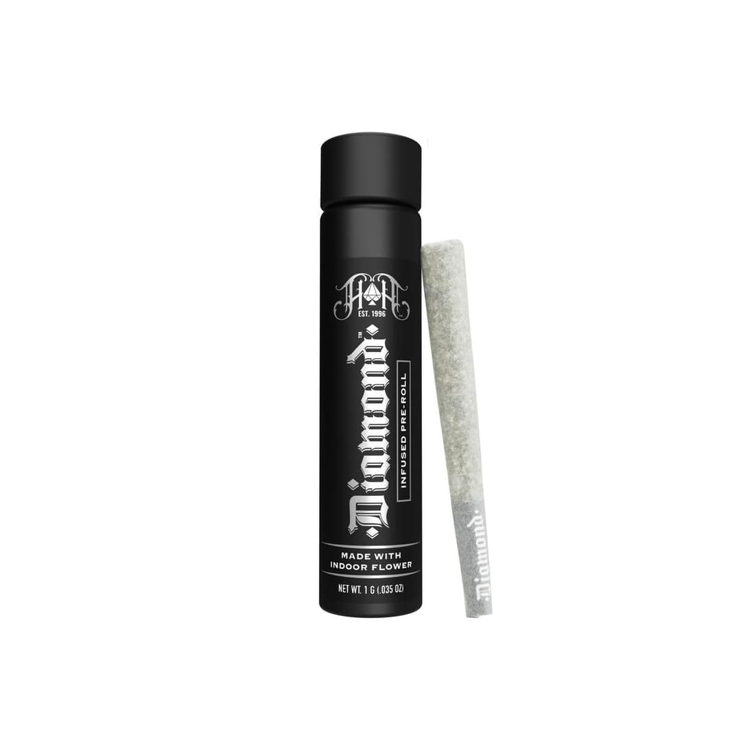 Single Infused Pre-Roll-Heavy Hitters-OG Rebel Diamond Infused Pre-roll