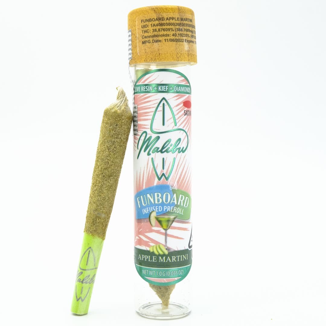 Single Infused Pre-Roll-Malibu-Apple Martini Pre-roll