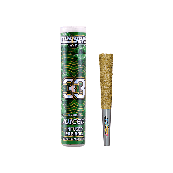 Single Infused Pre-Roll-Sluggers Hit-33 Pre-roll