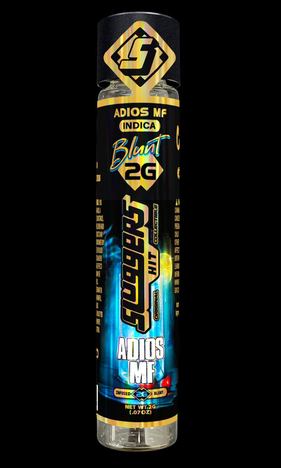 Single Infused Pre-Roll-Sluggers Hit-Adios MF Blunt