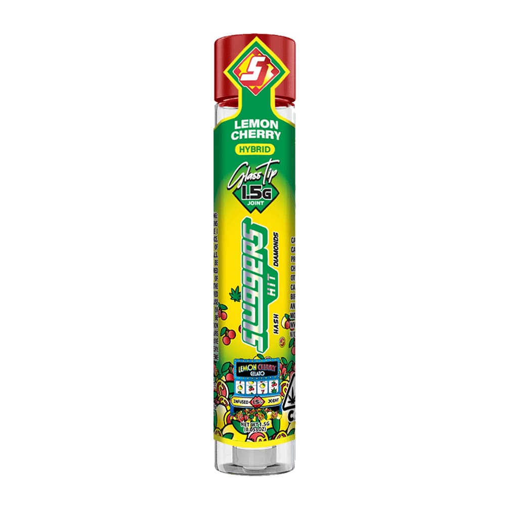 Single Infused Pre-Roll-Sluggers Hit-Lemon Cherry Gelato Infused Preroll